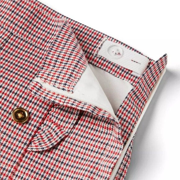 Janie and Jack 2T Plaid Jacquard Wide Leg Pant - Picture 2 of 7